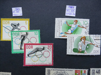 SESTAVA ZNÁMEK - SPORT - ČSR, DDR, Maďarsko - 3