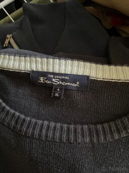 Svetr BEN SHERMAN modrý - 3