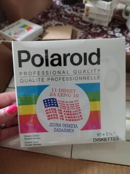 Retro Polaroid diskety 2S2D a 2SHD - 3