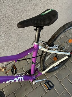 Dětské kolo woom 5 24” fialové - 3