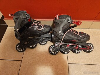 Inline 32-35 Oxelo z Decathlonu - rostoucí brusle - 3