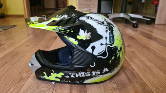 Dětská motokrosová helma KXD vel. XL 53 - 54 - 3