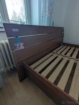 Postel z masivu 180 x 200 - 3