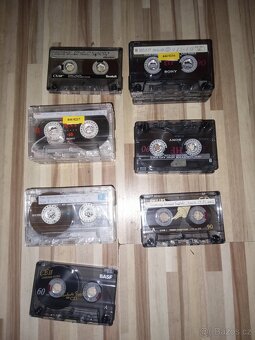 Audiokazety Fuji, Sony,basf - 3