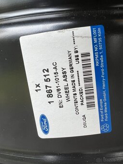 Plechové disky Ford 17" 5x108 - 3