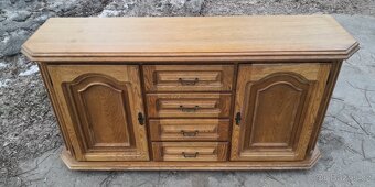 Rustikální masivní komoda - 3