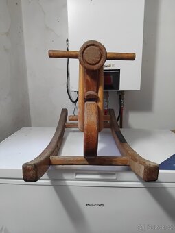 Drevena houpaci motorka - 3
