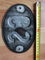 Stará veterán značka CS - 3