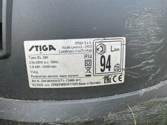 Elektrická sekačka STIGA - 3