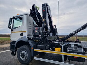 ČTYŘKOLKA MAN TGM 18.290 4x4 NOSIČ KONTEJNERU + RUKA HIAB - 3