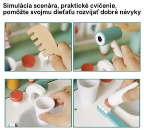 Malé dřevěné umyvadlo - 3