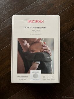Nosítko Babybjörn Mini 3D Jersey Light Beige - 3