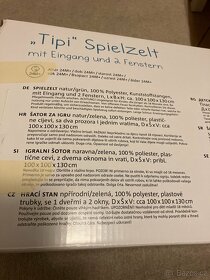Hrací stan “Tipi” - nový - 3