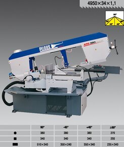 PILOUS ARG 380 PLUS S.A.F. - POLOAUTOMATICKÁ PILA NA KOV - 3