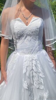NOVÉ korzetové svatební šaty ROMANTIC - 3