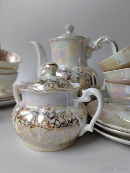 Nádherná porcelánová kávová souprava Oscar Schlegelmilch - 3