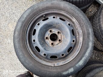 Letní pneumatiky 185/60 R 14 na disku Škoda Fabia 5x100. - 3