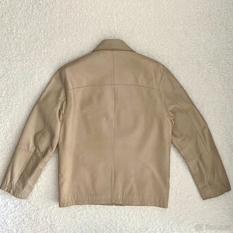 Pánská kožená bunda sako C&A vel. S/48-50 - 3