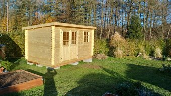 Dřevěný zahradní domek Amira 28 mm - 3