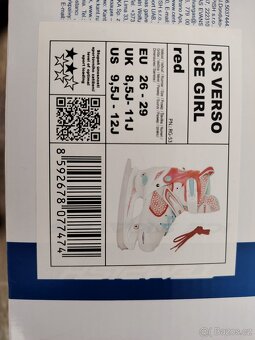 Dívčí lední brusle vel. 26 - 29 - 3