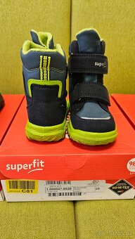 Prodám 3x dětské zimní boty Superfit Goretex (vel. 24/25/25) - 3