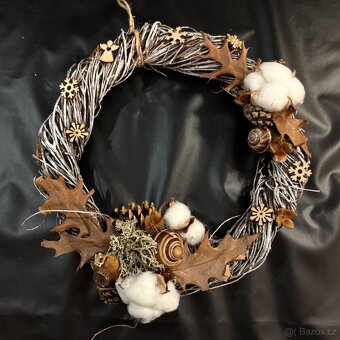 Originální vánoční věnec  28 cm - 3