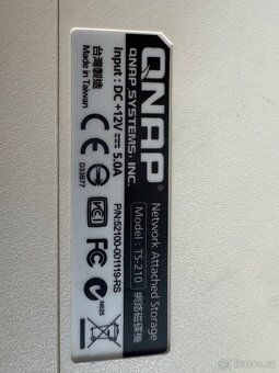 NAS SITOVY DISK QNAP TS-210 s kapacitou 2TB - 3