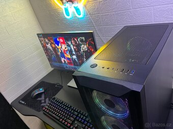 Herní PC|Záruka|Ryzen 5|16GB|RTX 3060Ti|SSD|SSHD| - 3