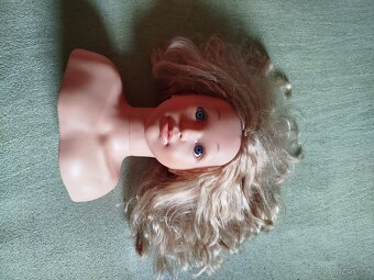 Česací hlava panenka - 3