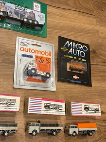 Modely H0, TT Tatra, Škoda, Liaz - VEB, IGRA, Směr 1:87 - 3