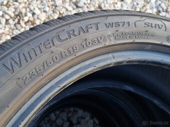 Pěkné zimní pneu Kumho Wintercraft 235/50/19 - 3