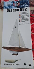 Dragen 582 Yacht 1:12 model Biling Boats - 3