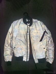 Reflexní maskacova bunda alpha industries - 3