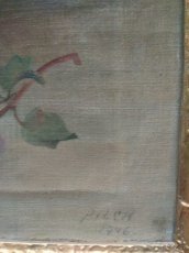 Olejomalba ve zdobném dřevěném rámu Pilch - 3