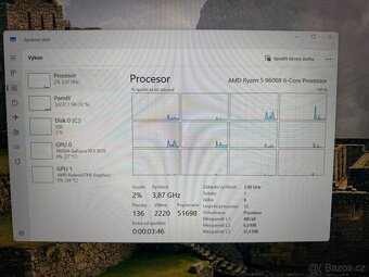 Herní PC | Ryzen 5 9600x, RTX 5070, 32GB DDR5, 1TB SSD - 3