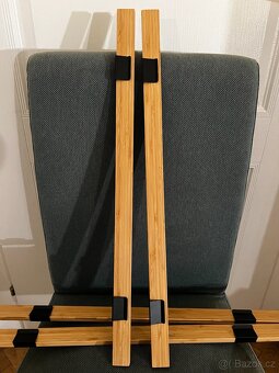 VISBÄCK – sada na zavěšení plakátu, bambus, 61 cm - 3