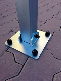 Parkovací sloupek sklopný PROFI - zinkovaný, CZ výroba - 3