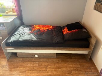 Prodej jednolůžkové postele + DOPLŇKY V CENĚ - 3