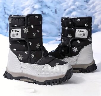 Nové dětské zimní boty, vel.33 - 3