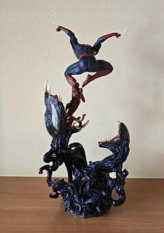 Soška Iron Studios Deluxe Spider-man vs Villains - 3