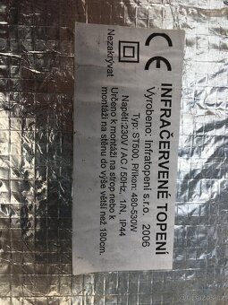 Infračerveného topení - 3