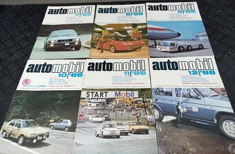 12 x ČASOPIS AUTOMOBIL 1988, LIAZ DAKAR, ŠKODA FAVORIT - 3