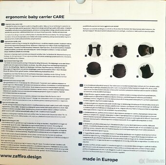Ergonomické nosítko ZAFIRRO - "NOVÉ" - 3