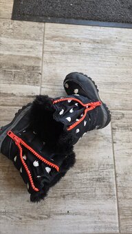 Dětské sněhule s kočičkami - 3