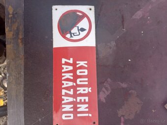 Smaltované cedule - 3