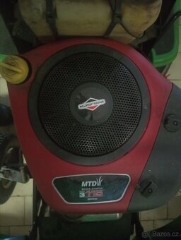 sekačka, zahradní traktor, traktůrek - 3