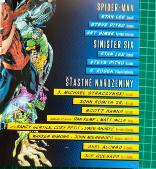 komiks Marvel Spider-Man - Šťastné narozeniny - 3