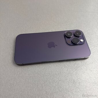 iPhone 14 Pro 256GB deep purple, jako nový bez škrábance - 3