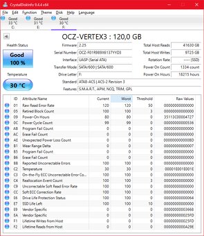 SSD OCZ 120GB SATA - 3