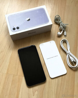 ‼️ iPhone 11 128GB Fialový / KRÁSNÝ TELEFON ‼️ - 3